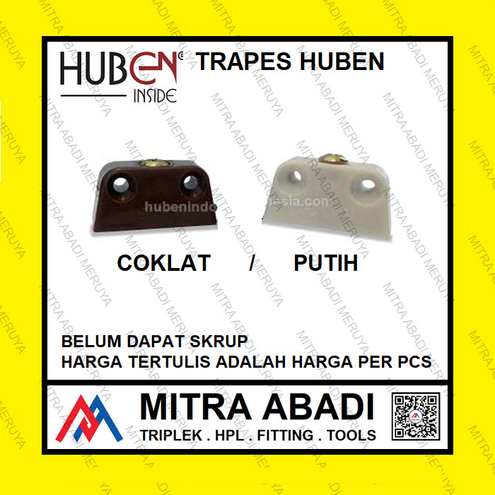 Trapes HUBEN Traves Ambalan Siku Plastik