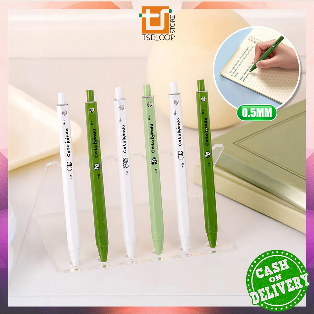 

OFM-A104 Pulpen Gel Mekanik 0.5MM Motif Panda Alat Tulis Sekolah dan Kantor / Gel Pen Pena Cetek Bentuk Persegi Panda Lucu
