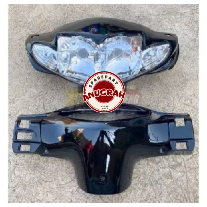 PAKET BATOK DEPAN BELAKANG SUZUKI SHOGUN 125 LAMA BATOK LAMPU DEPAN SHOGUN 125 OLD PLUS LAMPU DEPAN 