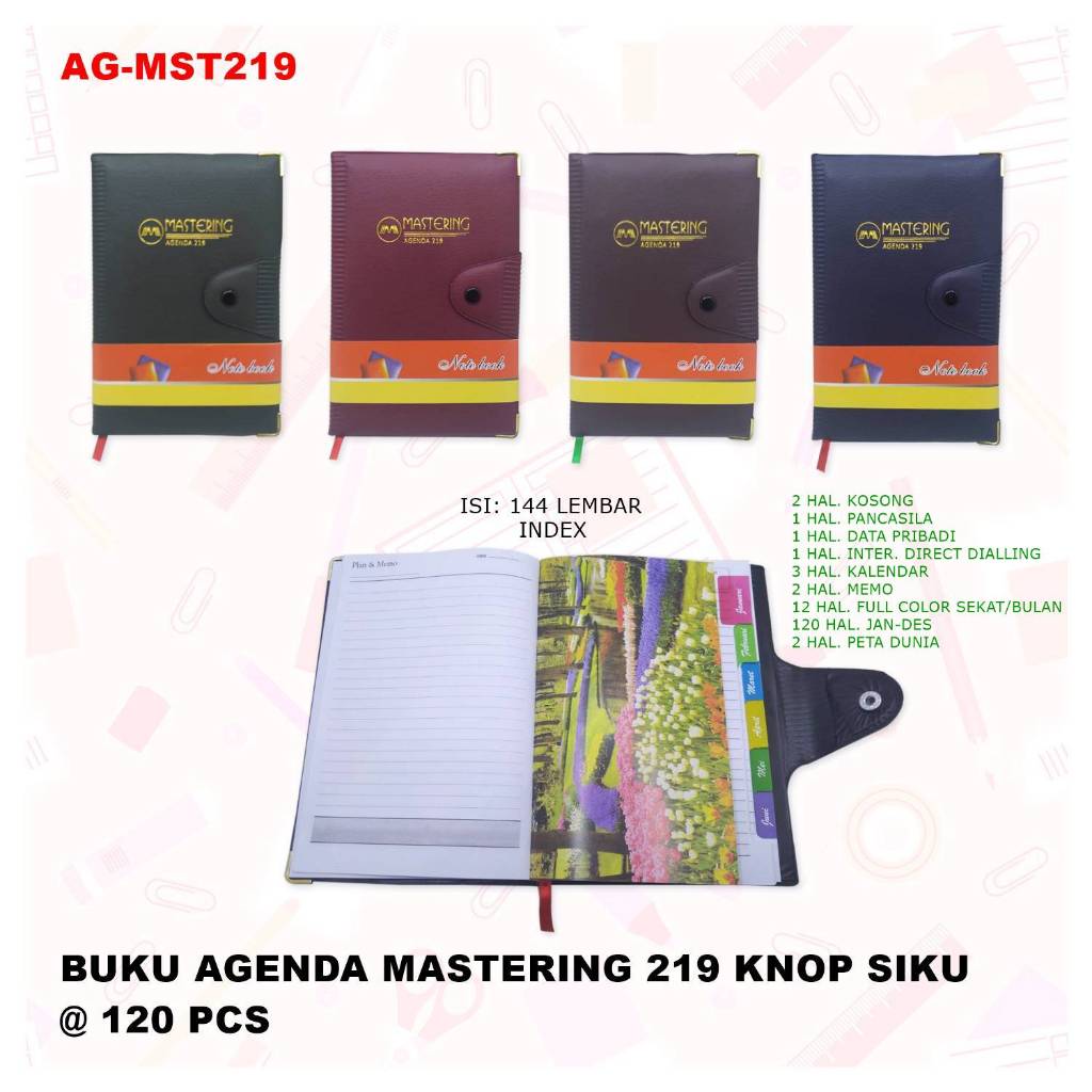 

Notebook Kulit Magnet 60 lembar 4 Ukuran + Pena / Diary / Buku Agenda
