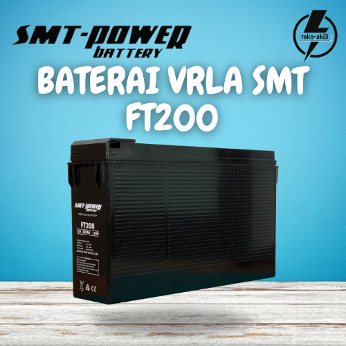 VRLA BATTERY FRONT TERMINAL SAMOTO 200 BATERAI VRLA FRONT TERMI 12V 200AH - FT200
