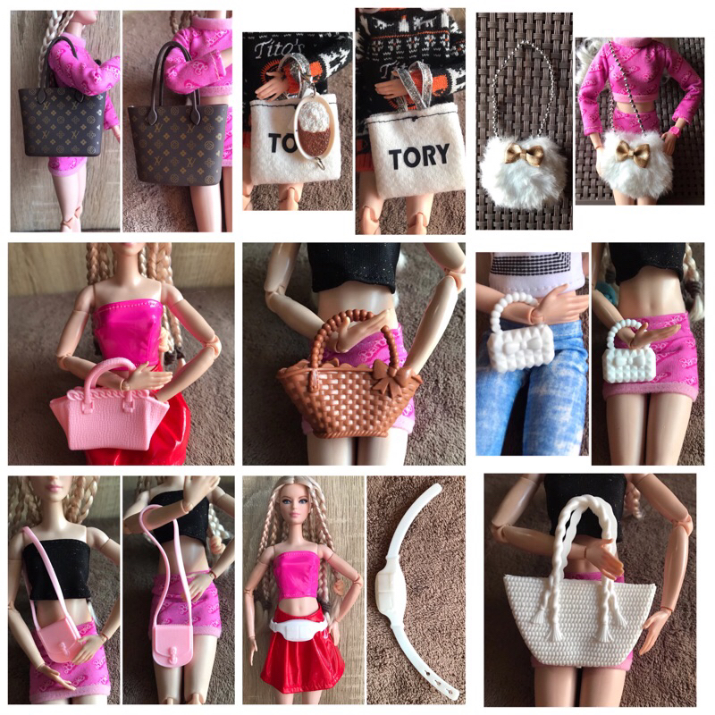 tas barbie, tas boneka barbie,tas barbie mattel