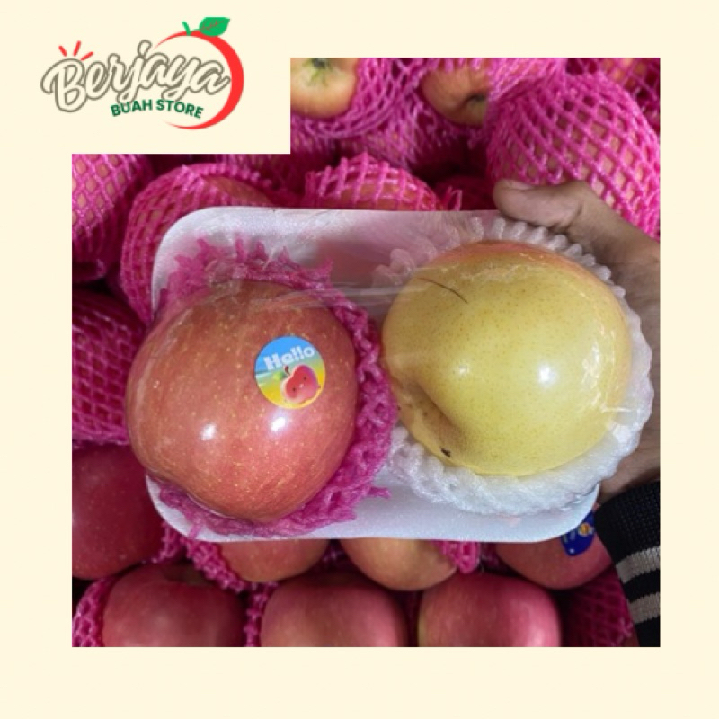 

[Berjaya Buah Store] Apel Segar Fuji Mix Paket