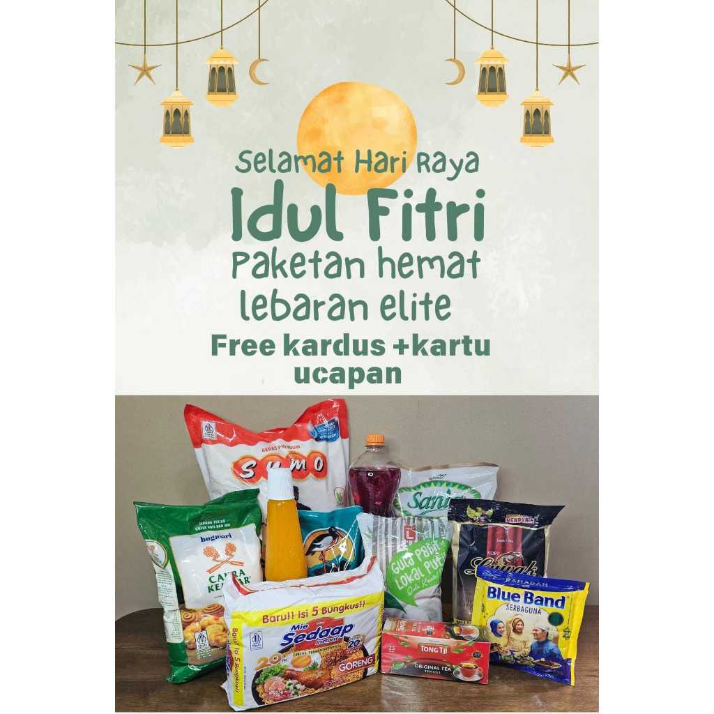 

PAKETAN HEMAT LEBARAN ELIT FREE KARDUS DAN KARTU UCAPAN