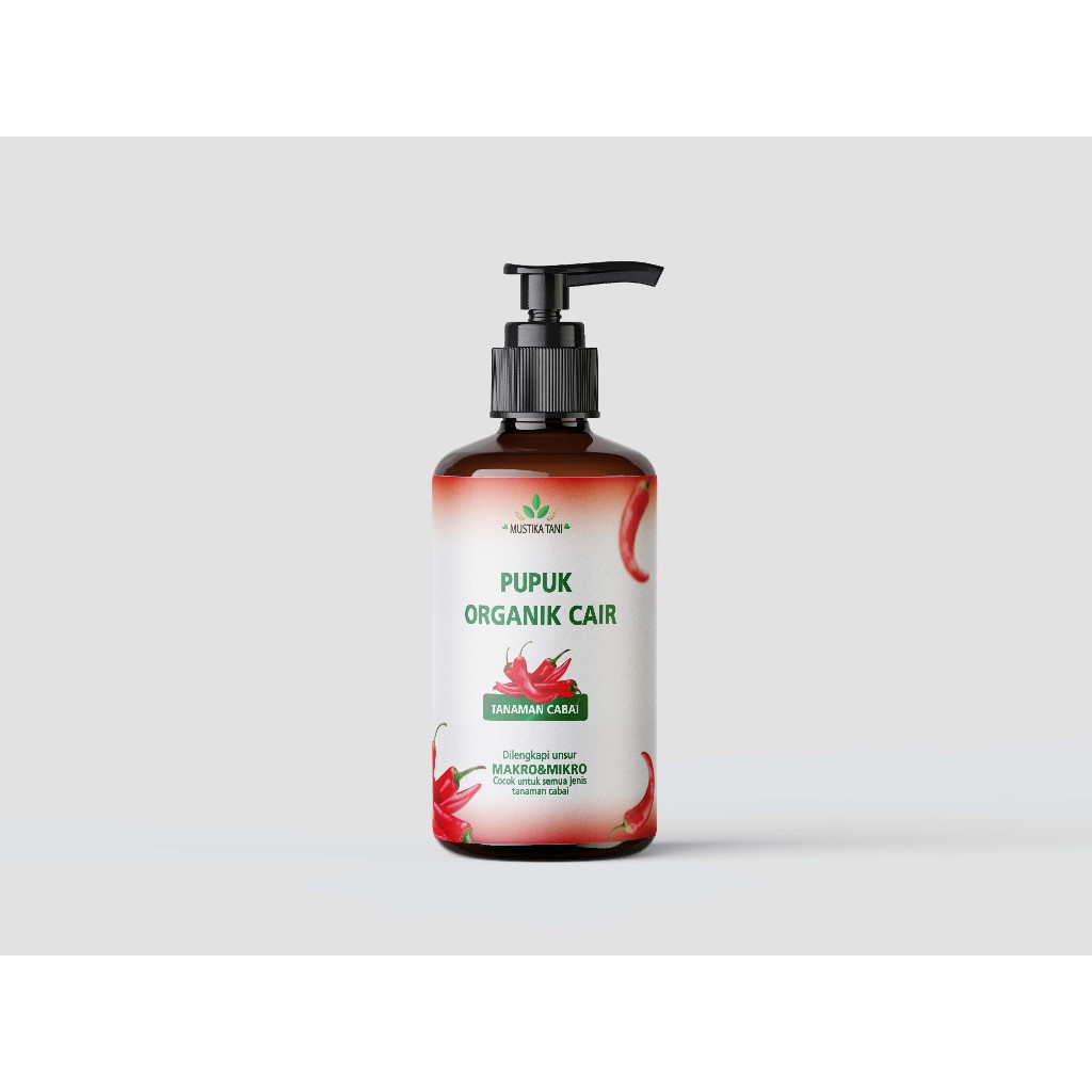 Mustika Tani Pupuk Organik Cair Tanaman Cabai Pupuk Organik Penyubur Tanaman