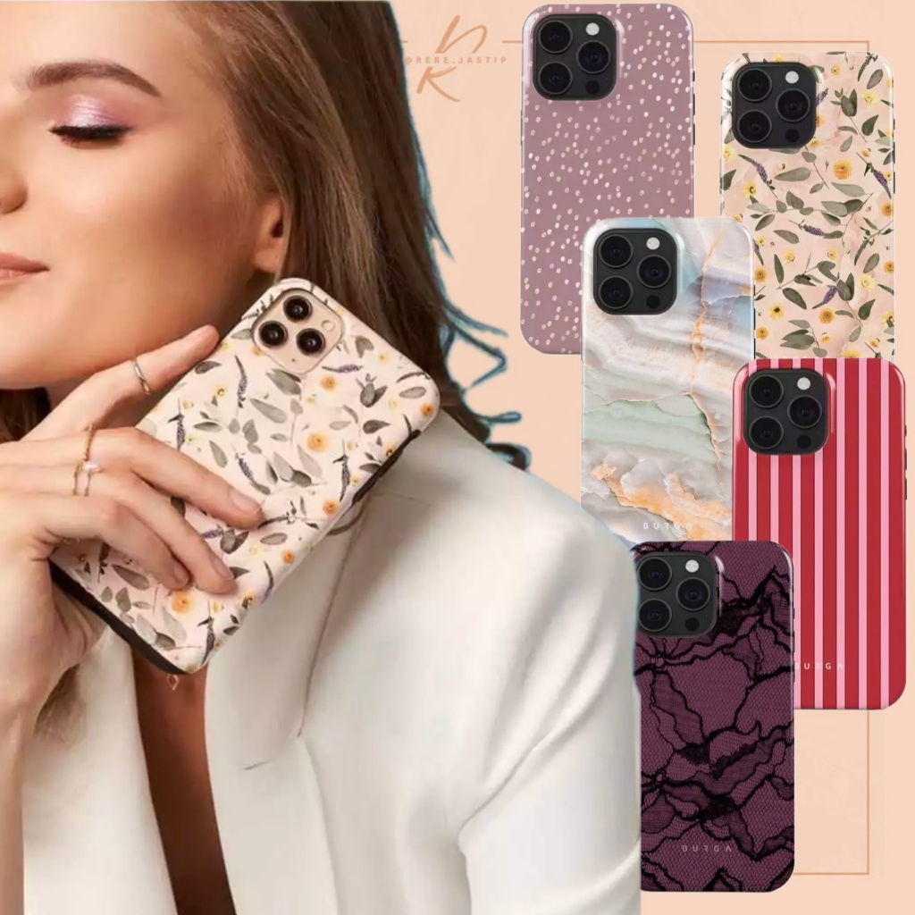 [100% ORI USA] Case BURGA Iphone 12 ProMax | Iphone 14 ProMax | Iphone 15 | Iphone 15ProMax | Iphone