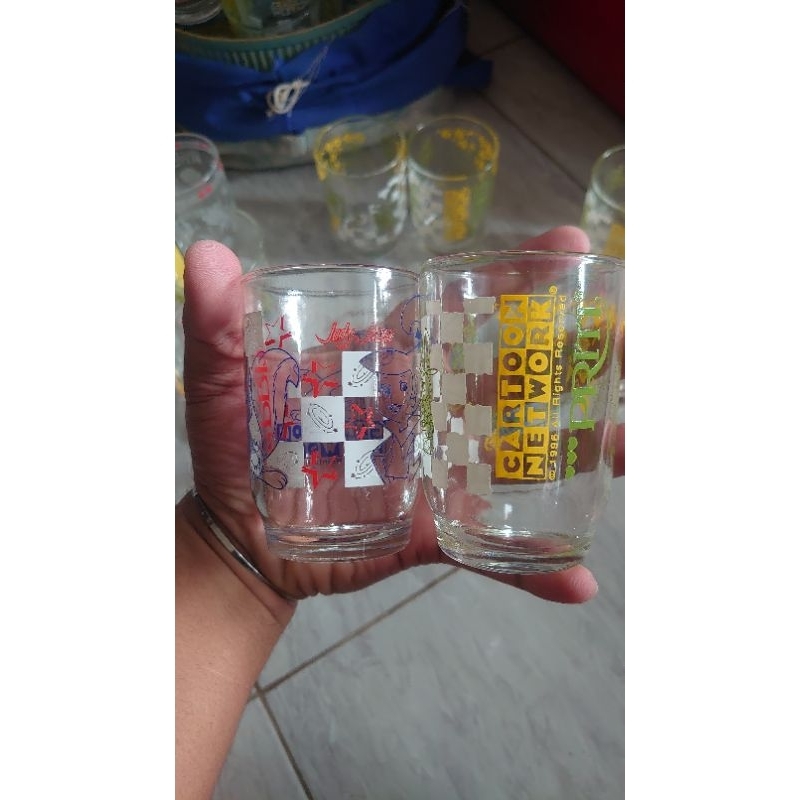 Gelas jadul sabun nuvo