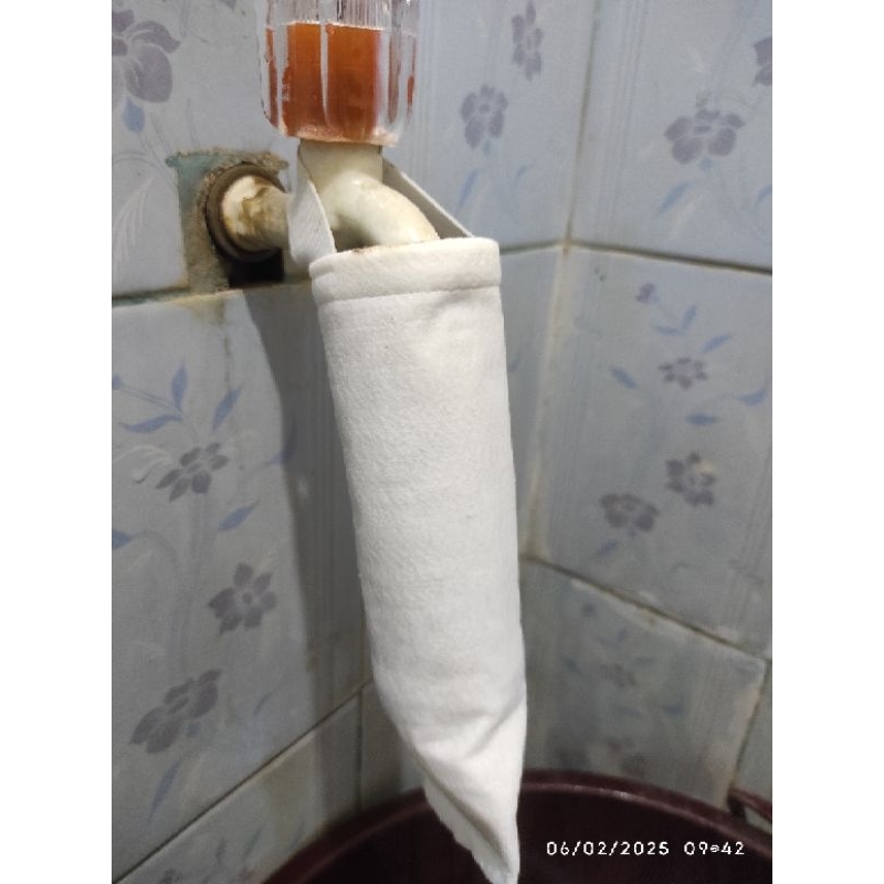Saringan air Kran + Kapasnya / Filter saringan air kran kamar mandi/Saringan air kran rumahan