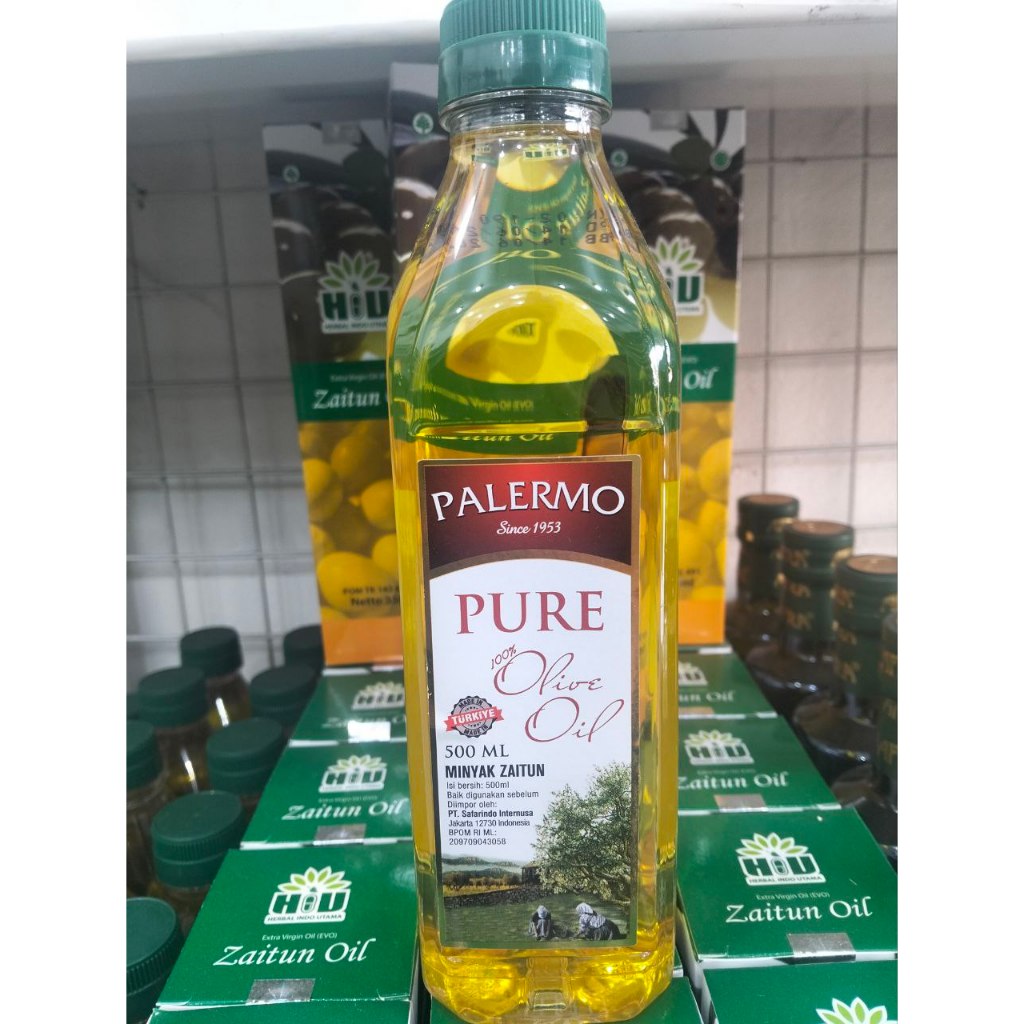 

PROMO Minyak Zaitun Extra Virgin Olive Oil Palermo 250ml & 500ml