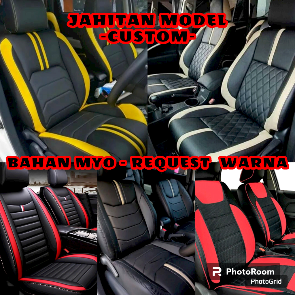 SARUNG JOK MOBIL FULLSET BAHAN MYO - HYUNDAI AVEGA / HYUNDAI i10 / HYUNDAI VERNA
