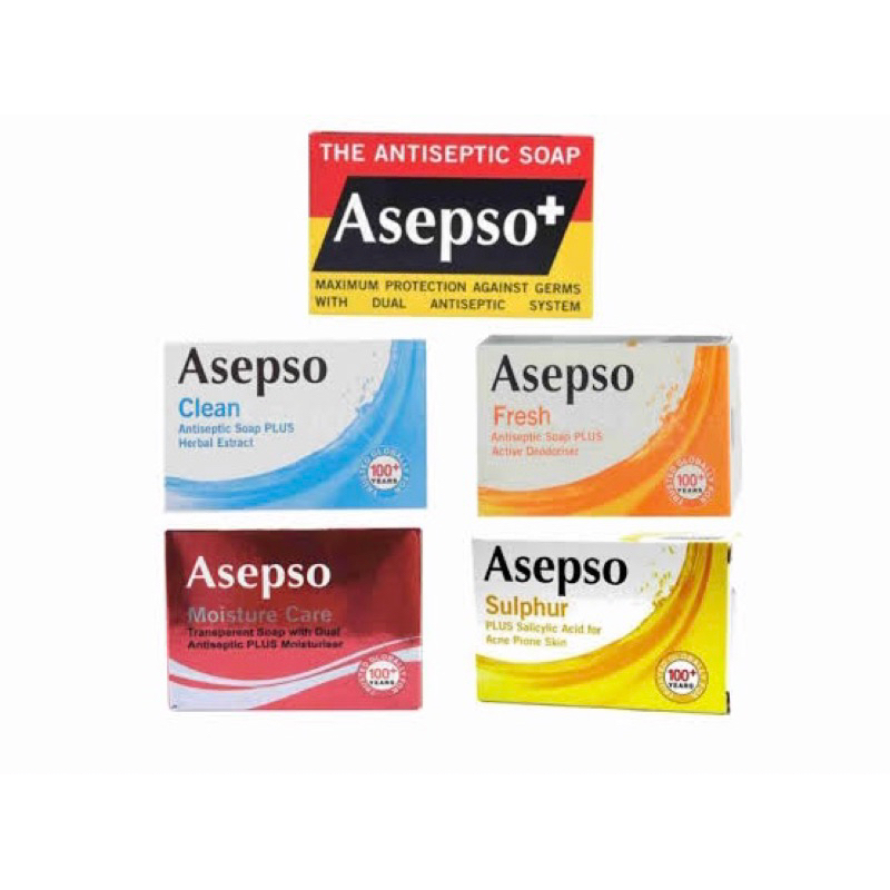 asepso sabun batang 80g - asepso sabun mandi - asepso sabun antiseptic
