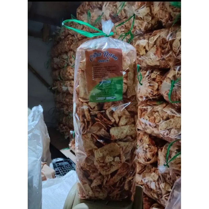 

krupuk slondok pedas sari jeruk