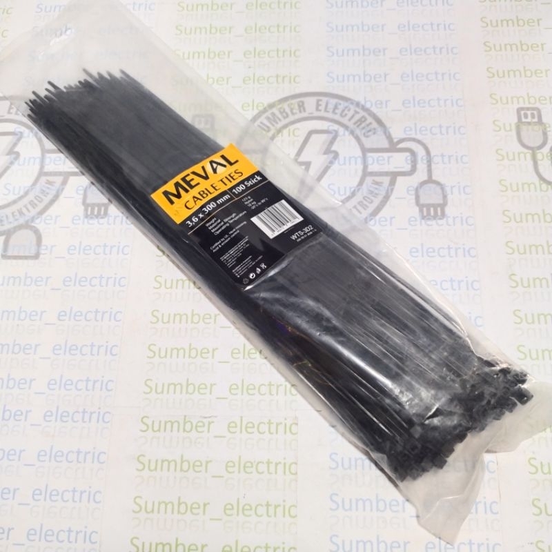 

kabel / tali ties 3.5X300mm (30cm) MEVAL
