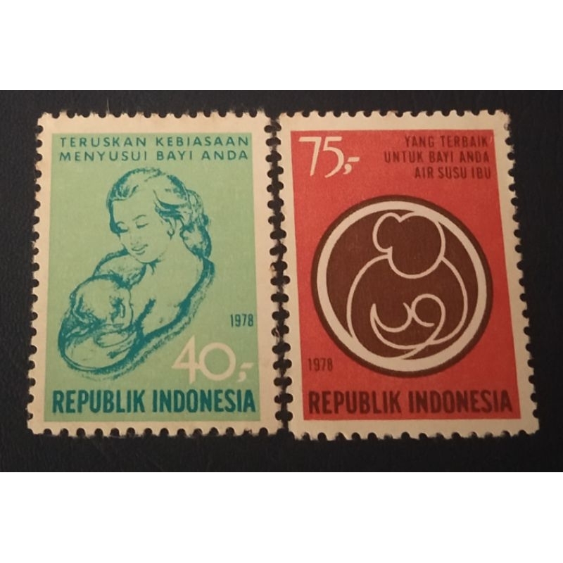 

Prangko Lawas RI Set Lengkap Kampanye Air Susu Ibu Thn 1978