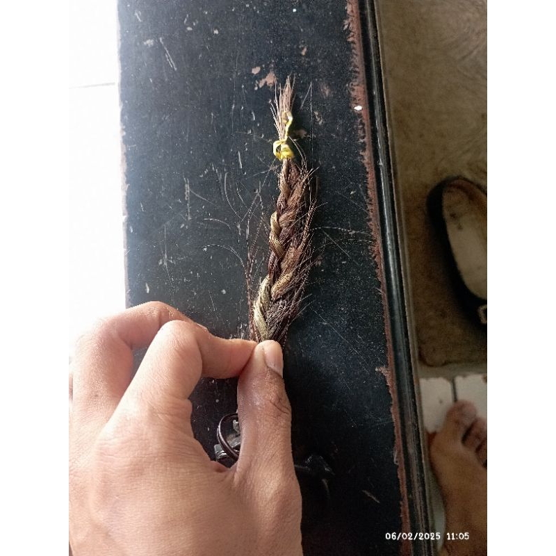 gantungan kunci klasik rambut nenek