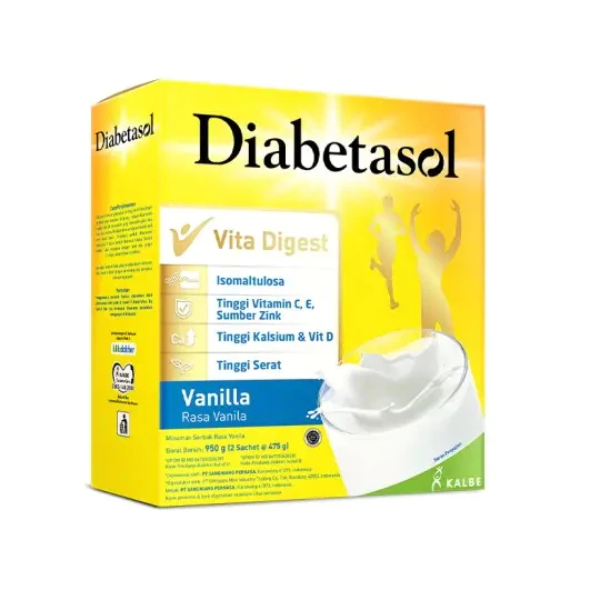 

DIABETASOL VITA DIGEST SUSU RASA VANILLA 950 GR PENDERITA DIABETES