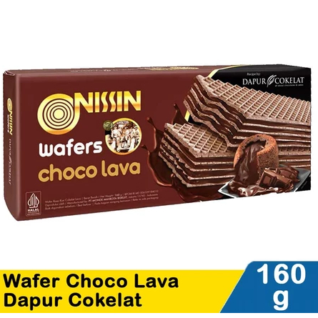 

NISSIN Wafers CHOCO LAVA 160gr