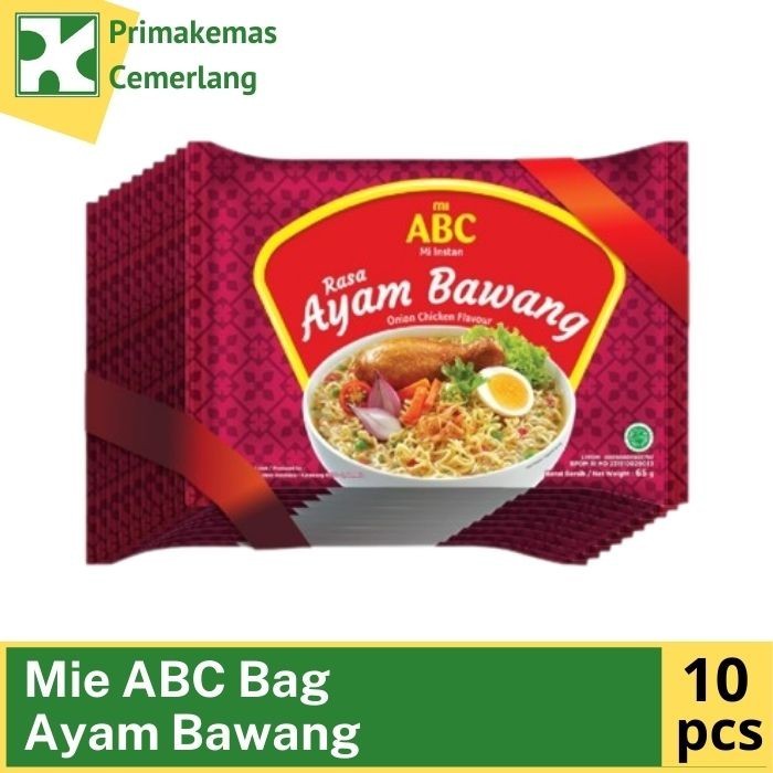 

MIE ABC BAG AYAM BAWANG (10 PCS)