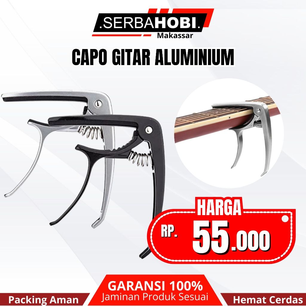 Capo Gitar Chord Akustik Dengan Bahan Aluminium Kualitas Terbaik