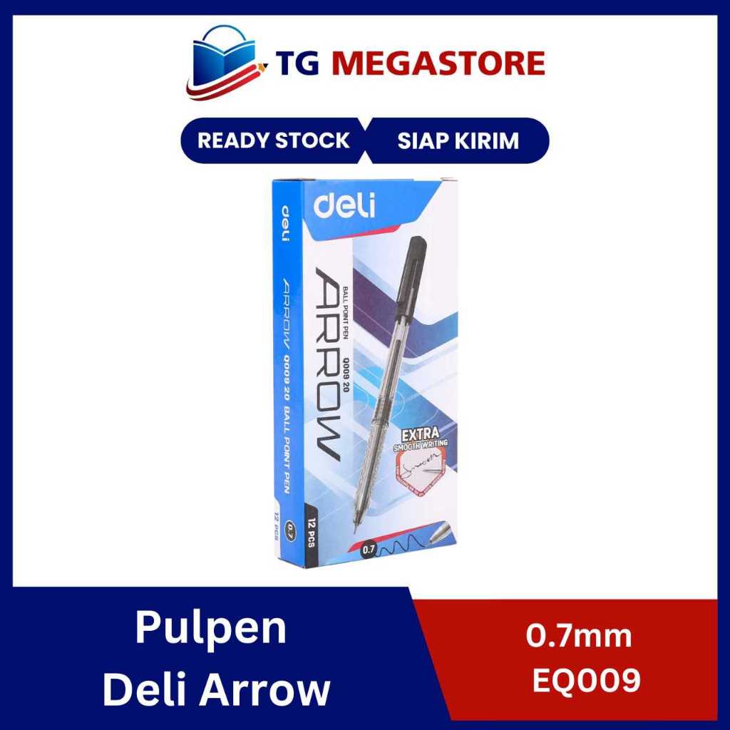 

Pulpen Deli Arrow 0.7mm - EQ009