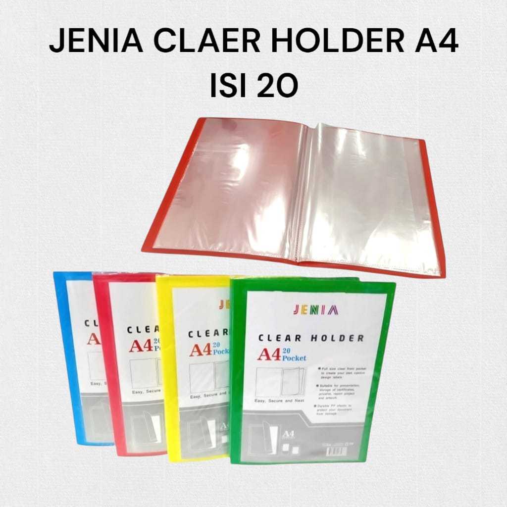 

CLAER HOLDER A4 ISI 20 LEMBAR POLOS