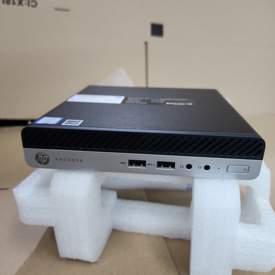 MINI PC HP Prodesk 400 G4 Core i7 8700 (GEN 8) RAM 8GB HDD 500GB MULUS BERGARANSI