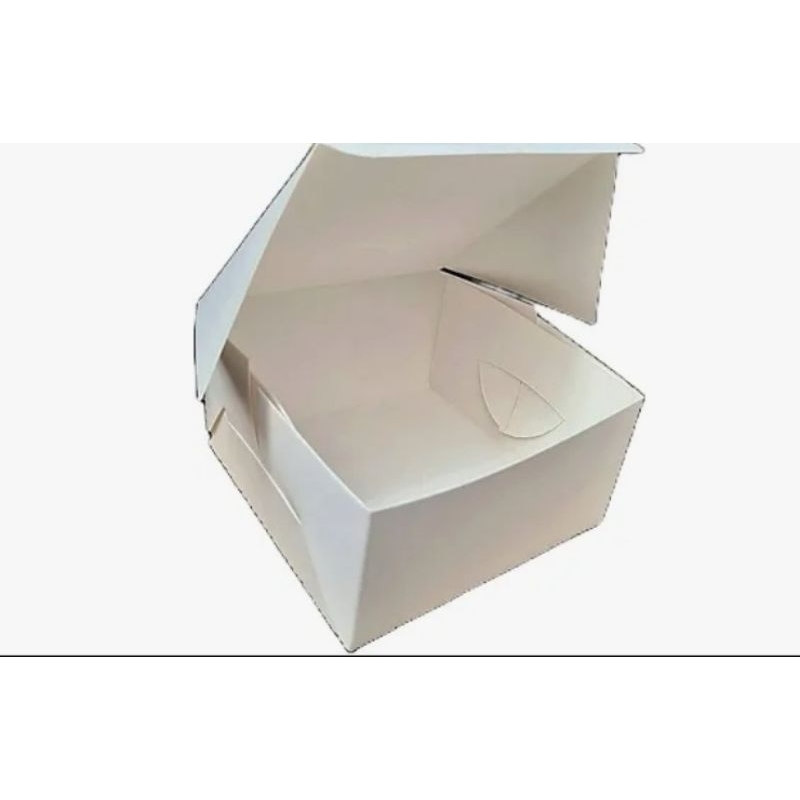 SNACK BOX PUTIH IVORY 12X14 / PCS