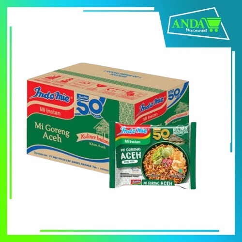 

ANDA Indomie Goreng Mie Aceh 1 Dus Isi 40 pcs