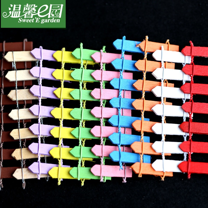 Topper Pagar Buatan, Miniatur Micro Landscape, Diorama Pagar, Hiasan Kue Pagar, Pagar Kecil Mainan