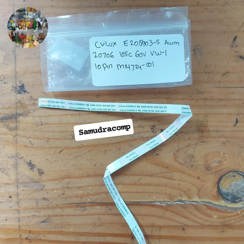 CviLux E208903-5 AWM 20706 105C 60V VW-1 10PIN M14724-001