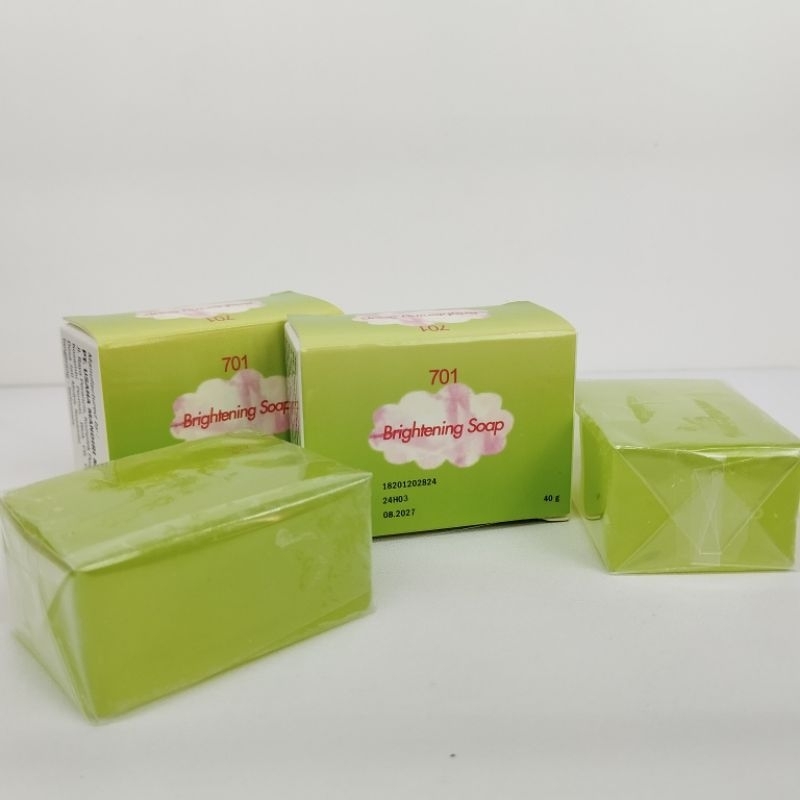 [ 3pcs ] Sabun Hijau 701 Brightening Soap Bpom