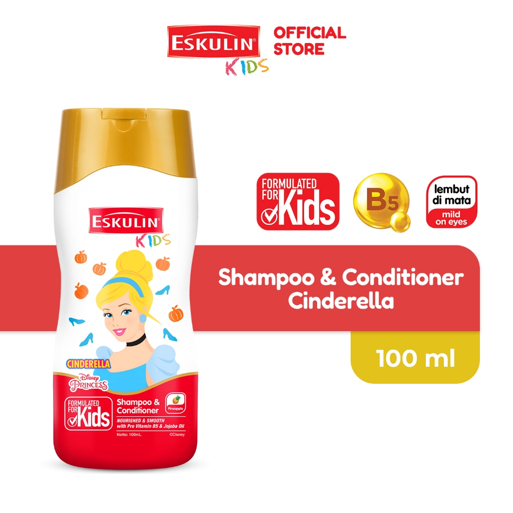 Eskulin Kids Shampoo & Conditioner Princess 100ml