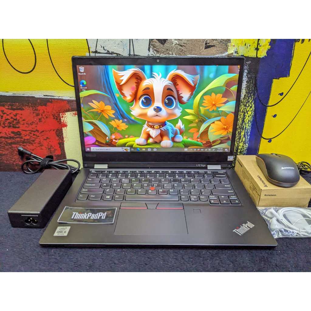 Laptop Tablet X360 Lenovo Thinkpad L13 Yoga Core I5 10210U Touchscreen Slim