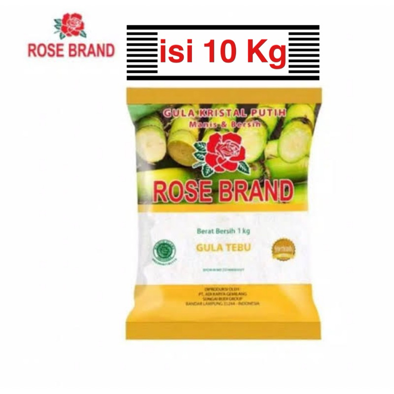 

Rose Brand Gula Tebu Isi 10 Kg