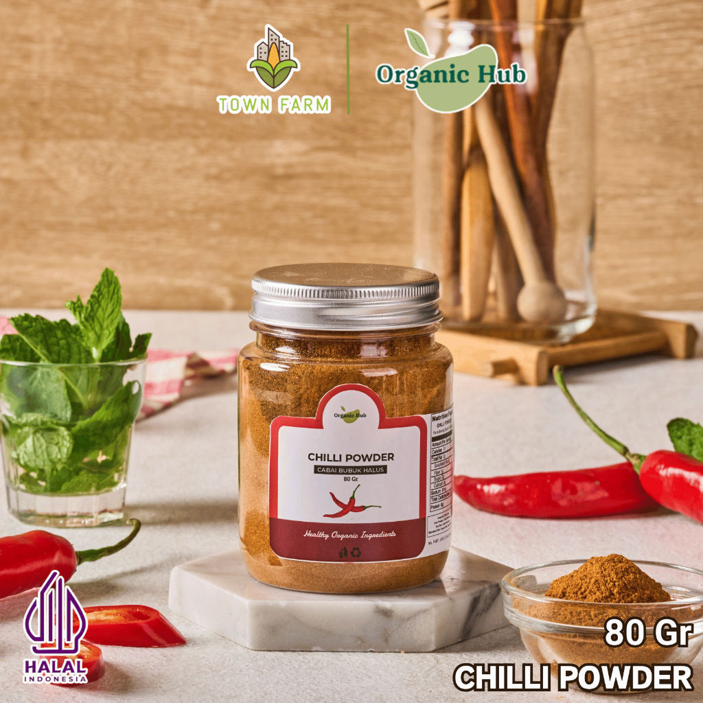 

Organic Hub Cabai Bubuk Spices Chili Powder Quality Premium 80 gr