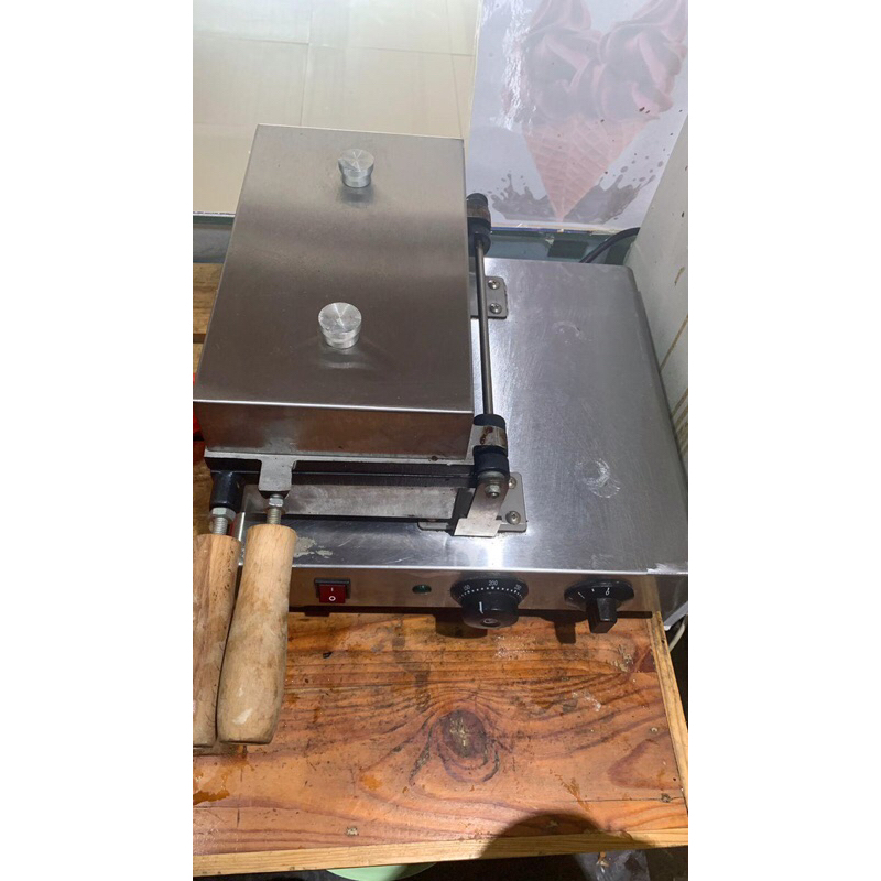 mesin taiyaki open mouth