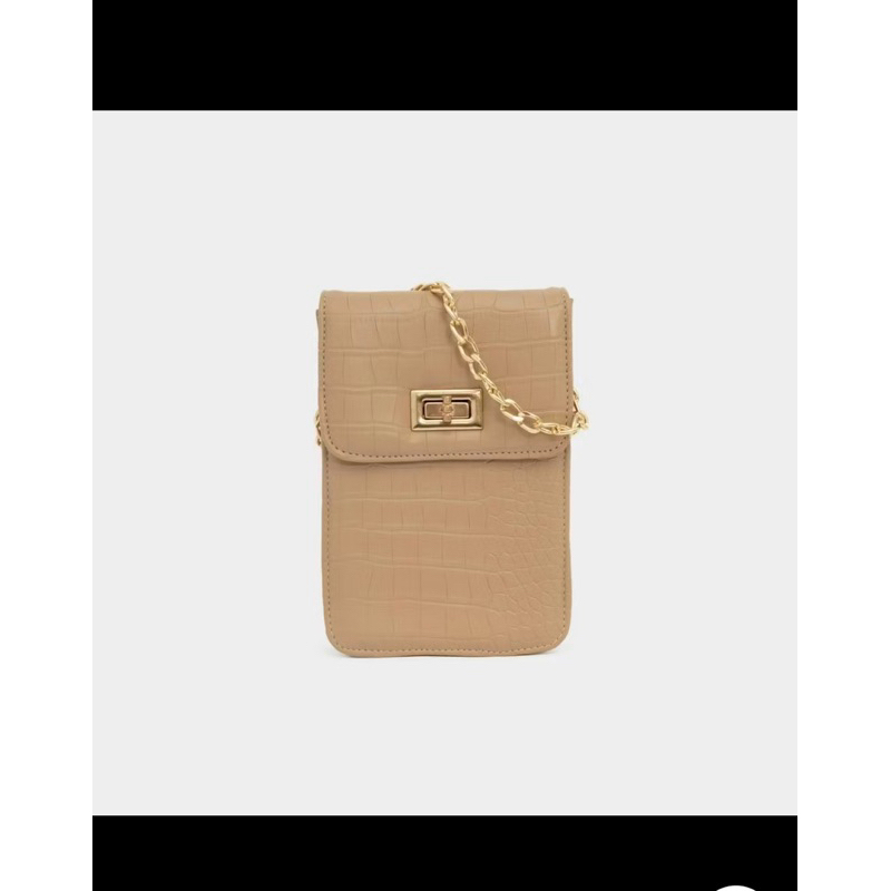 Tas Selempang Kulit Coklat