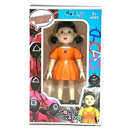 Brilliant Lights Action Figure Mainan Anak Squid Game  / Mainan Squidgame