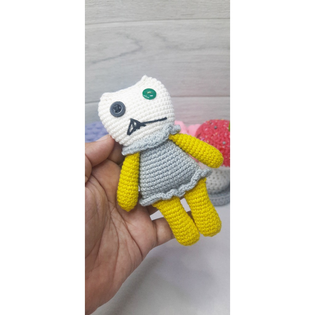 Amigurumi Moon Mang Tae - Boneka Rajut
