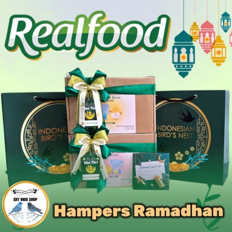

Hampers Realfood Edisi Lebaran Idul Fitri Ramadhan ( Trial 6 Jar & P.12 Jar ) Isi Minuman Chicken Bone Broth