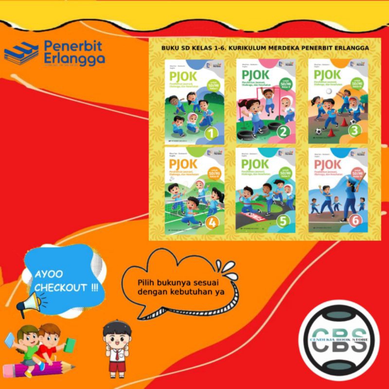 BUKU PJOK SD KELAS 1-6