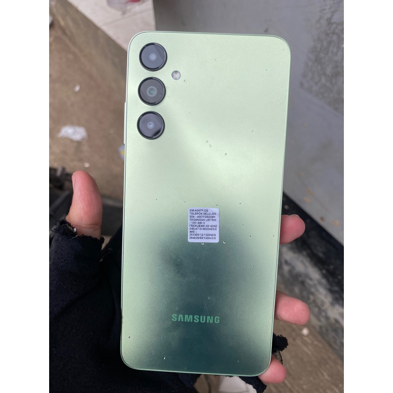 Samsung Smartphone Ponsel Hijau