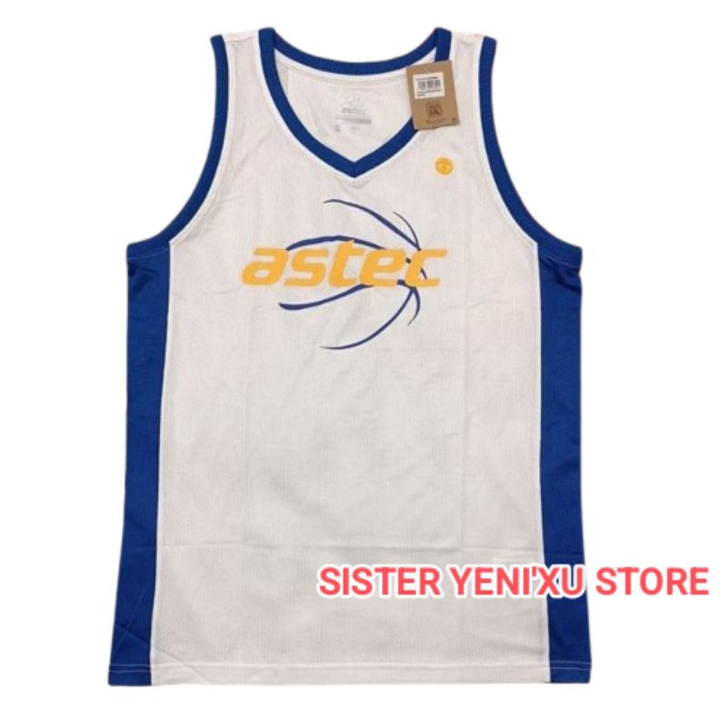 Kaos Astec Joe Sleeveless Men Dryfit Pria WHITE (Size S,XL) ORIGINAL STORE 100%