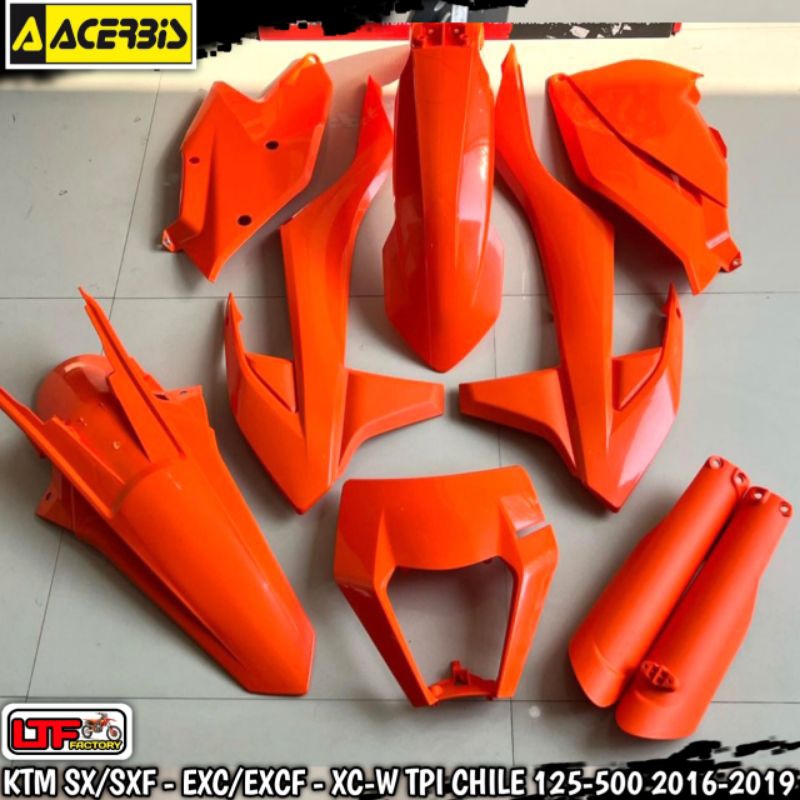 KTM SX SXF - EXC EXCF - XCF XC-W TPI FACTORY - CHILE 125 150 250 300 350 450 500 2016 2017 2018 2019
