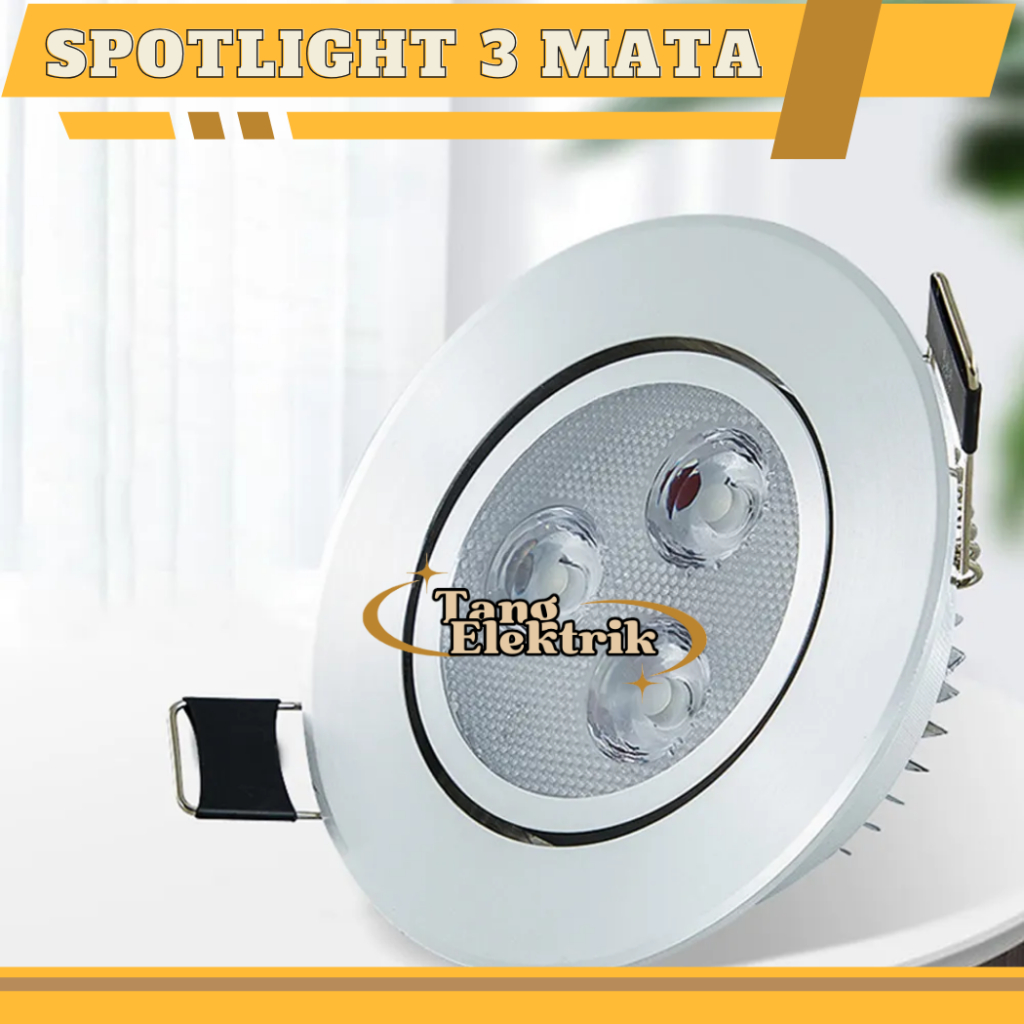 Lampu Sorot Plafon Downlight LED Ceiling Downlight LED 3 Watt