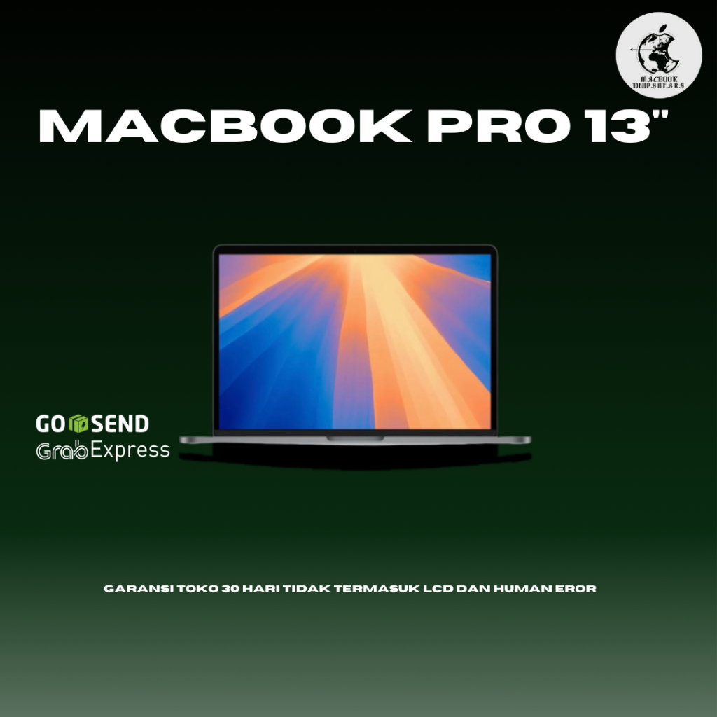 Macbook Pro 2020 M1 13" EX IBOX ORIGINAL SECOND FULLSET LIKE NEW MULUS PERFECT RAM 8/16GB SSD 128/25