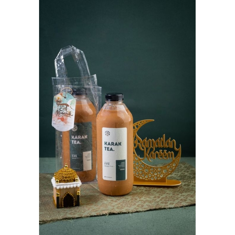 

Hampers Lebaran/ Idul Fitri Sruput Nendang Karak Tea Botol 1 Liter