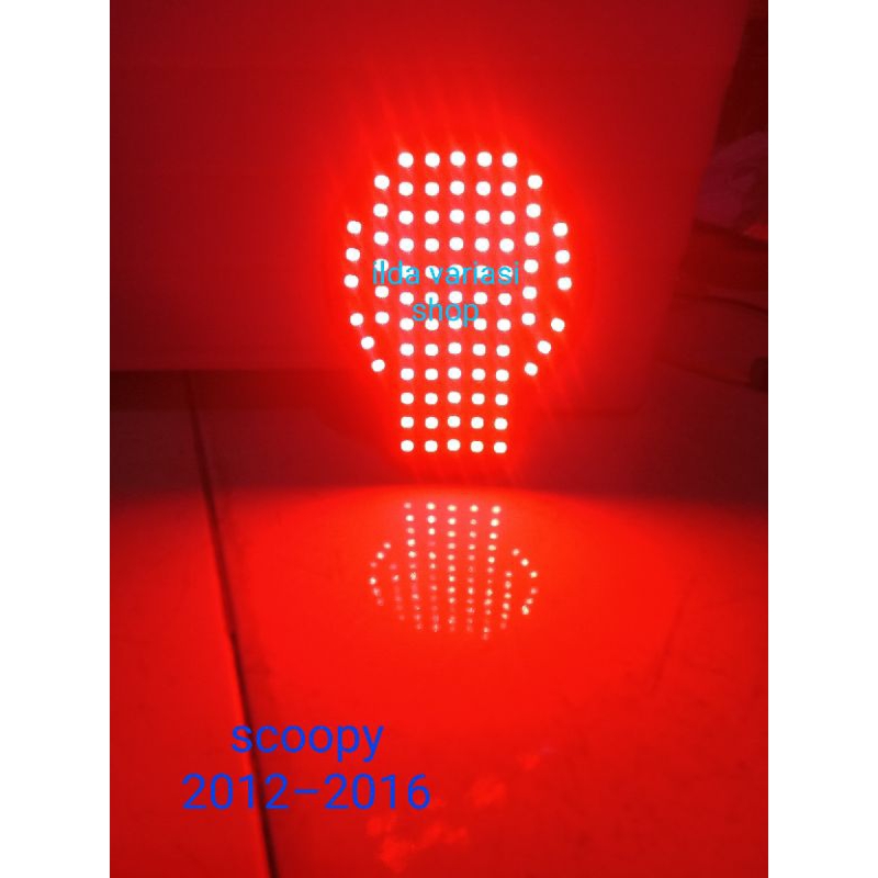 stoplamp running scoopy 2012–2016