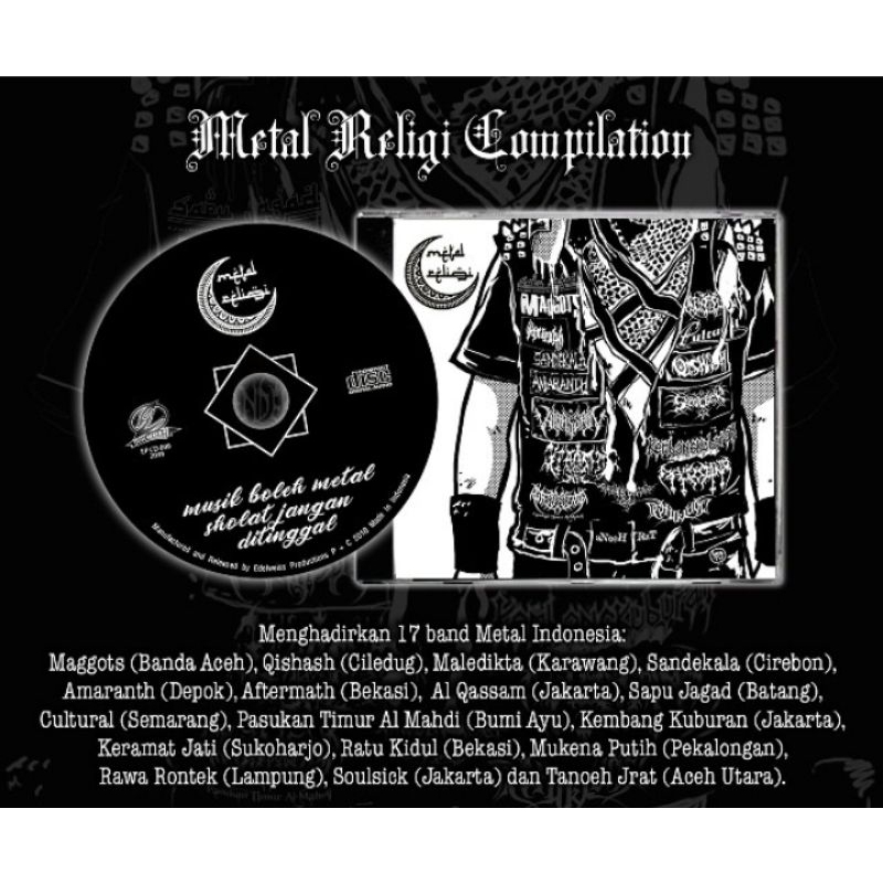 Cd metal religi