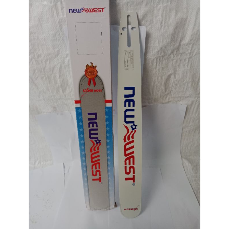GUIDE BAR CHAINSAW/MESIN PEMOTONG KAYU BAR 24 INCH NEW WEST ORIGINAL